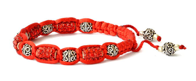 Red Shamballa Bracelet