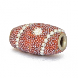 Multicolor Kahsmiri Beads Studded with Grains & Accessories