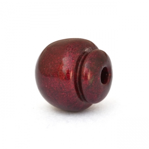 Unusual Shaped Maroon Beads