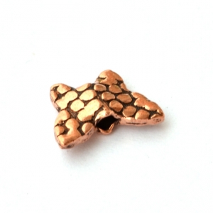 Butterfly Shaped Oxidized Copper Beads in 12x4mm