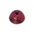 Deep-Pink Color Dome Beads with Maroon Color Spots