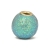 Aqua Glitter Kashmiri Beads