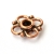 Flower Designed Oxidized Copper Beads in 12x4mm