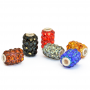 Rhinestone Beads (Brown, Black, Red, Gray, Blue, Orange)