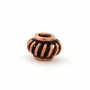 Rondelle Shaped Oxidized Copper Beads in 8x5mm