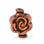 Flower Designed Oxidized Copper Beads in 12x9mm