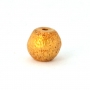 100gm Round Gold Plated Copper Beads in 6mm