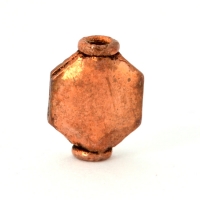 Oxidized Copper Beads in 11x8x4mm