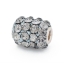 Gray Cylindrical Rhinestone Beads