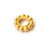 Gold Plated Copper Spacer Beads in 7x2mm